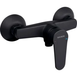 Mitigeur Douche Noir Mat - Sider - Ibaya