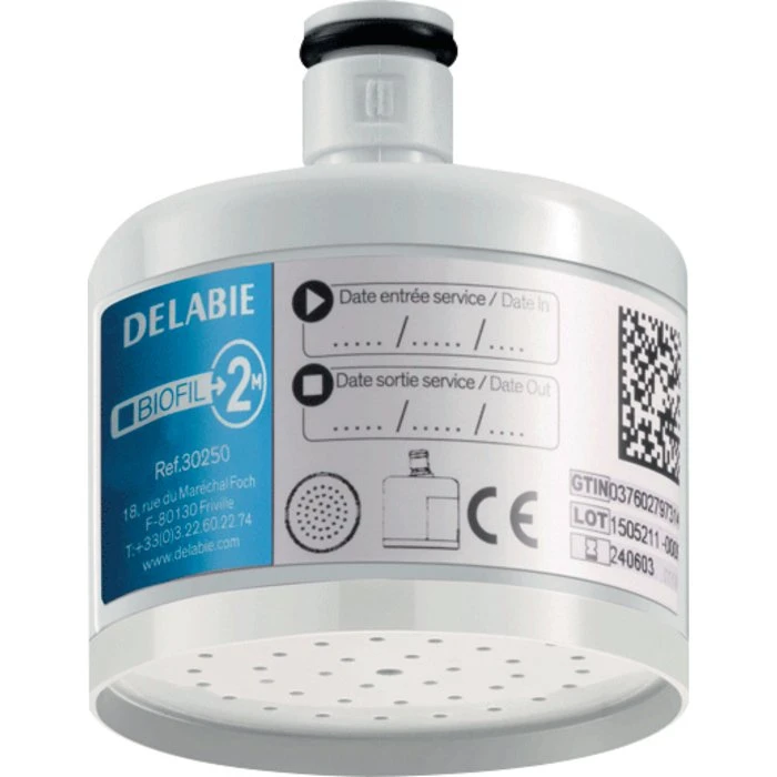 Filtre Robinet Er Douche Murale - BIOFIL - Delabie - 2mois