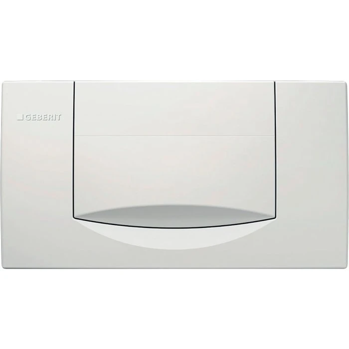 Plaque De Commande - Geberit - 200F - Interrompable - Blanc