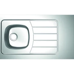 Evier à Poser - ISEO - Moderna - L.1000 - L.600 - E.30 Mm