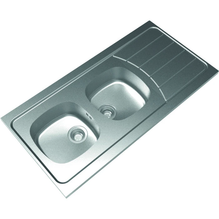 Evier à Poser - ISEO - Moderna - L.1200 - L.600 - E.30