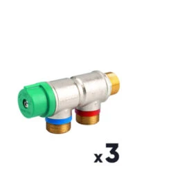 Presto Lot De 3 Régulateurs Thermostatiques De Sécurité - M 3/4"