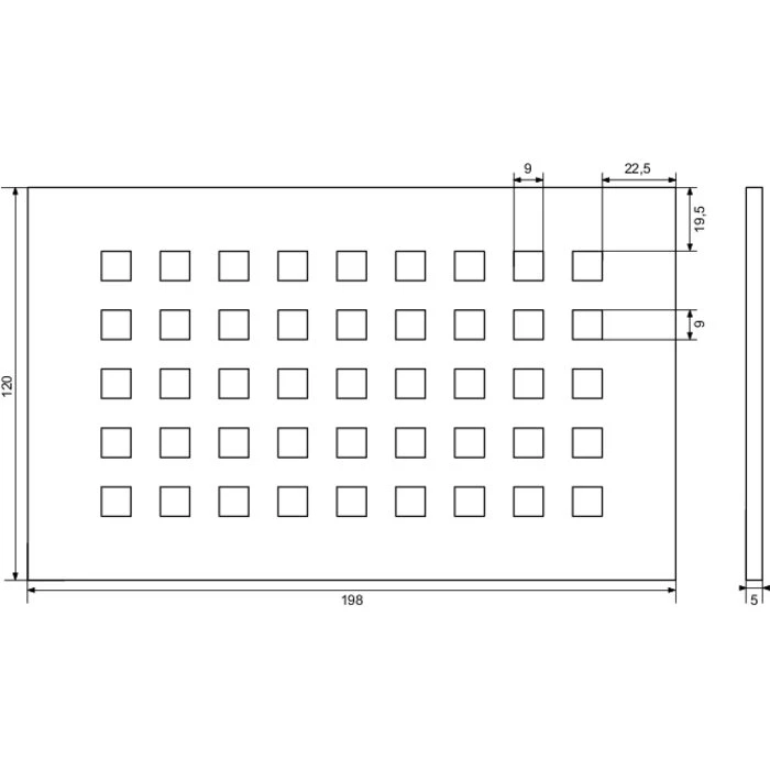 Grille Pour Receveur De Douche Odyssea - Inox – Image 3
