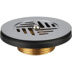 Bonde Laiton à Grille Plate Pour évier Grès - Valentin