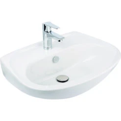 Pack Lavabo Céramique Avec Mitigeur Pyla Sider -Bonde Clic-clac